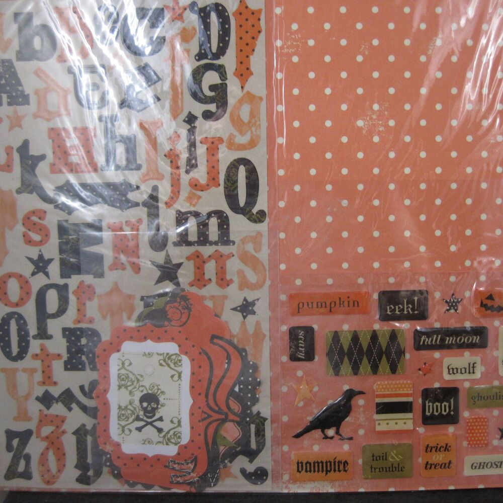 Making Memories Spellbound 12x12 Halloween Scrapbooking Kit